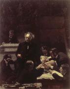Thomas Eakins The clinic of dr. Majorities oil painting artist